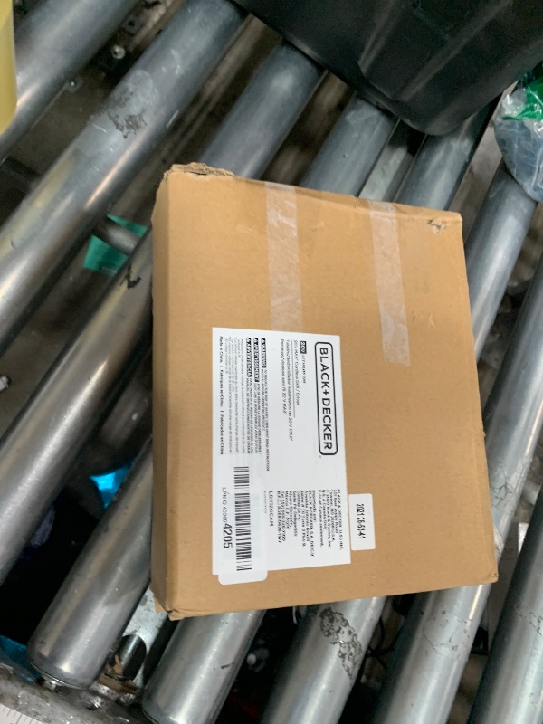 Photo 1 of *** MISSING CORD****       BLACK+DECKER 20V MAX Cordless Drill and Driver, 3/8 Inch, With LED Work Light, Battery and Charger Included (LDX120C)