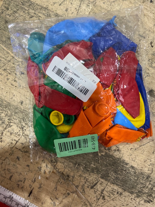 Photo 1 of 35 Pcs Dinosaur Balloons Party Decorations, 12 Inch Colorful dino balloons Theme Latex Balloon Bouquet for Kids Girls Boys for Birthday Party Supplies Decoration