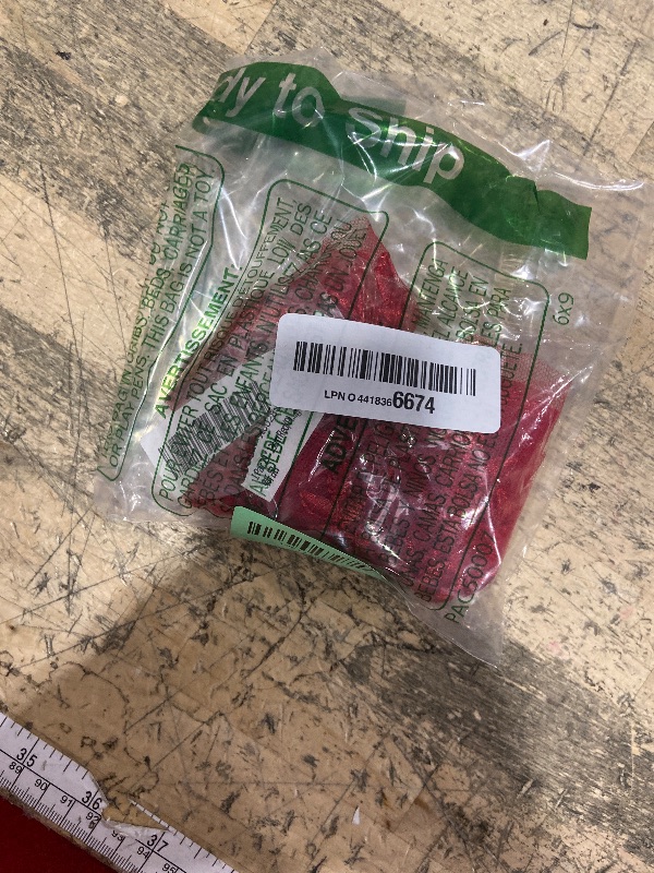 Photo 1 of 1 Pair 29 * 13cm Red/Pink/Purple/Sky Blue Wedding Dress Lace Shirt Accessories Embroidery Lace Garment Design DIY Accessories (Red)