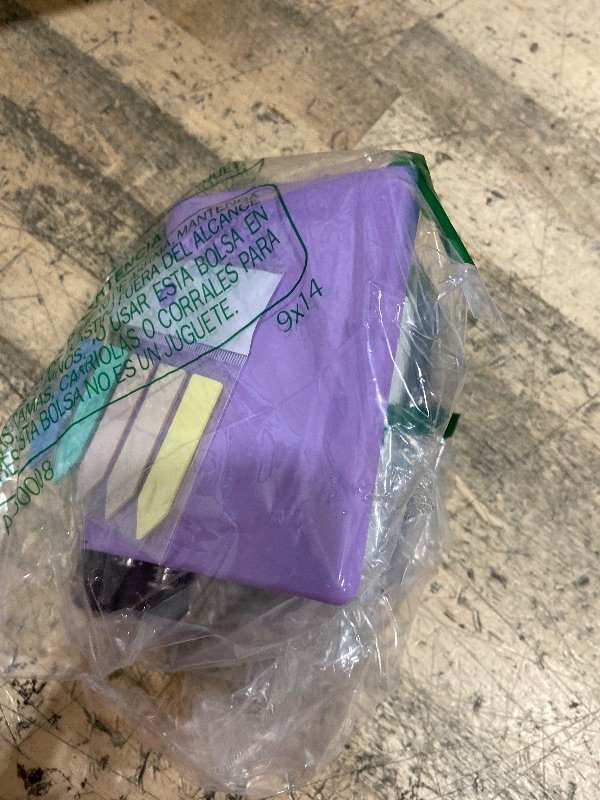 Photo 1 of **MISSING BINDING DISK** 10 Hole Punch Binding Machine for Planners,Paper Puncher with Binder Rings,Punches Holes on B5,A4,A5 Paper,Metal Manual Binding System,Handheld Metal Circle Paper Puncher for Home Office Study,Purple