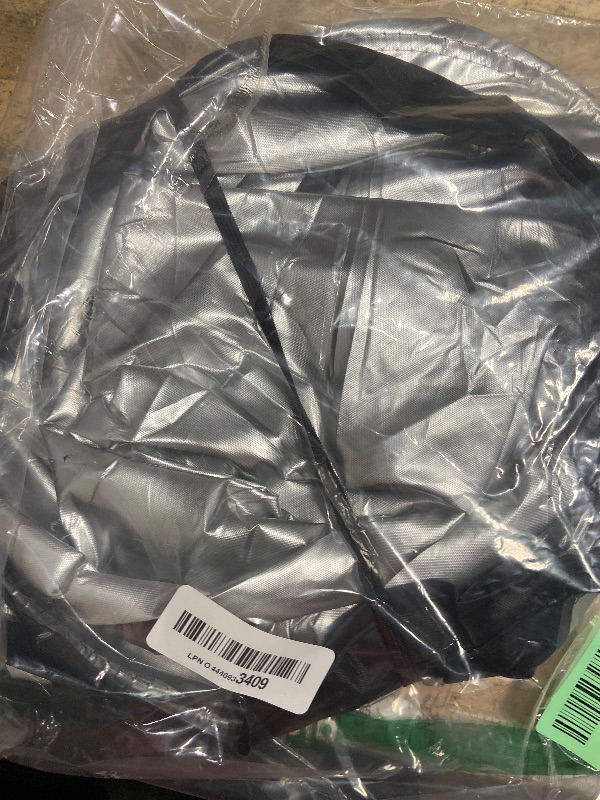 Photo 1 of 240T Thickened Automotive Glass Sunshade and Comes with Storage Bag,Keep Car Interior Cool,Universal Windshield Sun Shade Fit for Cars,Trucks,SUVs (L(57.08 * 31.5 inch))