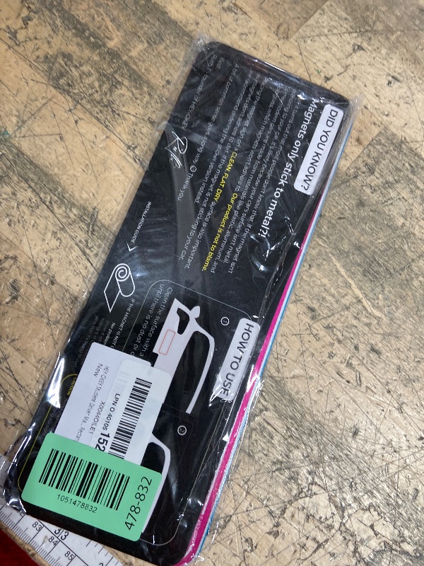 Photo 1 of 3-Pack HEY-OKEY Student Driver Magnet for Car – Metal Only (Not for Plastic/Aluminum) – Funny Pink Please Be Patient Reflective Magnetic Bumper Sticker – Removable Rookie Safety Signs – 10 x 3.5 in