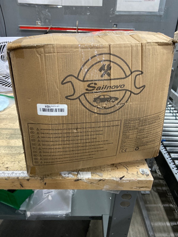 Photo 1 of **MISSING KEY & STRAPS** Sailnovo Car Rooftop Cargo Carrier 21 Cubic Feet, Waterproof 1000D PVC Car Roof Bag with Anti-Slip Mat, Combination Lock, Storage Bag, Door Hooks & Tie-Down Strap fit Vehicle with/Without Luggage Rack