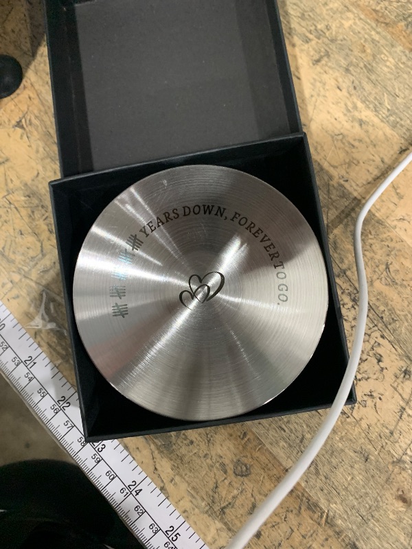 Photo 1 of 25th Anniversary Wedding Gifts for Couple, 25th Anniversary Silver Gifts for Wife Husband, 25 Year Wedding Anniversarys 4" Ring Holder Dish Jewelry Tray, 25 Year Anniversarys Silver Gift for Her Him