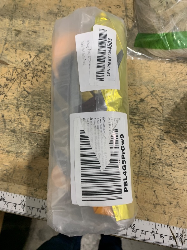 Photo 1 of 144pcs Magical Wizard Balloons Arch Kit, Burgundy Mustard Yellow Black Metallic Gold Confetti Balloons S-Shaped Balloons 260 Balloons for Magic Themed Birthday Baby Shower Party Decorations