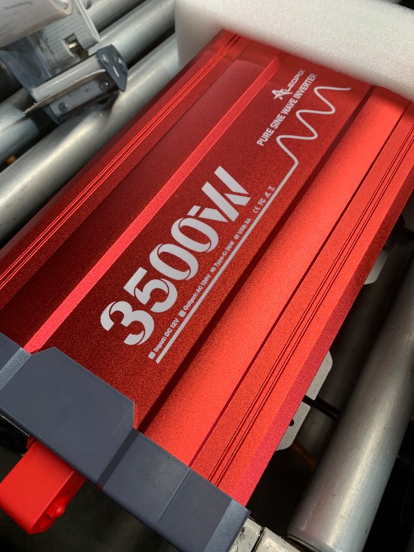 Photo 1 of (incomplete) 3500 Watt Pure Sine Wave Power Inverter 12V DC to 110V 120V Converter for Home