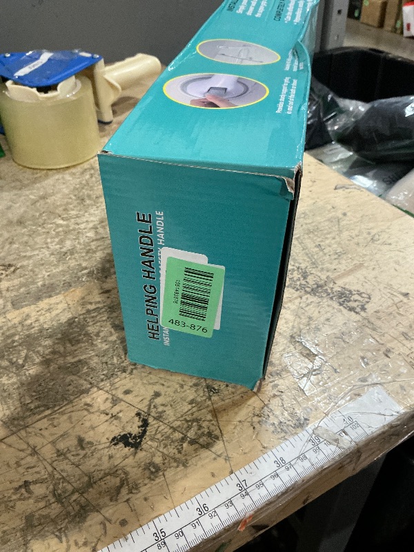 Photo 1 of 2 Pack Grab Bars for Bathtubs and Showers, Removable Bathroom Handrails for Seniors, 16.9 Inch Shower Handle Suction, Shower Safety Grip No Drilling, Easy to Install Waterproof Wall Grab Bar