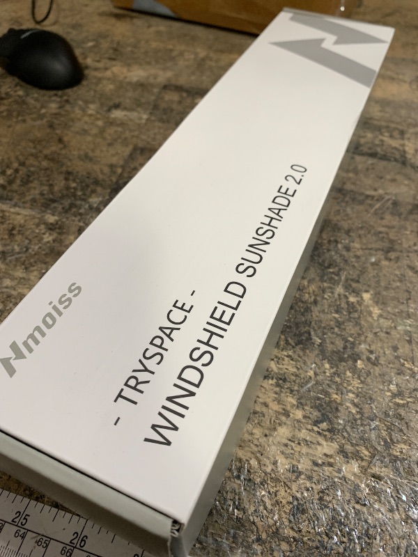 Photo 1 of [2025 Upgraded] Nmoiss Windshield Sun Shade Umbrella [Graphene Rapidly Dissipates Heat] 99% UV Blocking Protects Car from Sun and Heat Damage, Keeps Cool and Protects Interior Medium (56" L x 31" W)