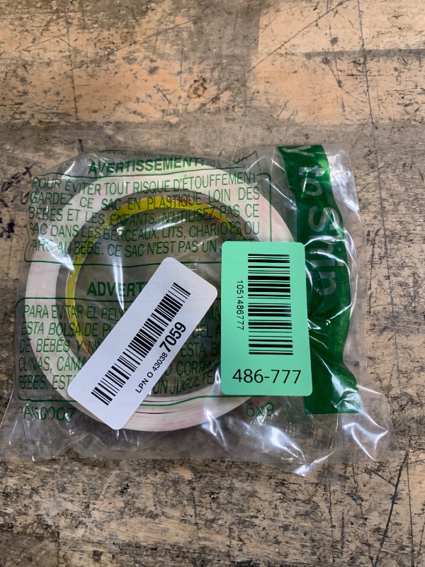 Photo 1 of 0.39in X 9.85ft Double Sided Tape Heavy Duty, Removable Mounting Tape for Wall, White Sticky Foam Tape, Picture Hanging Strips & Poster Hanger, Waterproof Adhesive Strips for LED Light