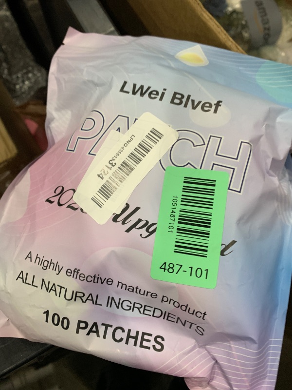 Photo 1 of 100PCS Castor Oil Patches, Castor Oil Pack Wrap Disposable Organic Cotton Self-Adhesive Pads for Belly Button, Anti Leakage Design, Breathable & Portable, No Wash (Flowers, Beige)