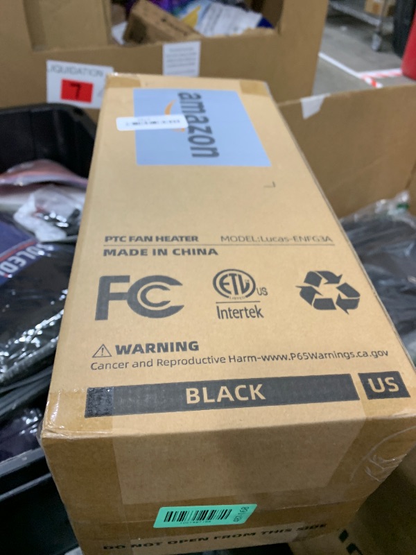 Photo 1 of 3rd-Gen AEOCKY Space Heater with AI Thermostat, 1500W PTC Electric Heaters for Indoor Use With Remote, 70° Oscillation, Utmost Silence, Safe Portable for Office, Bedroom, Room, Home