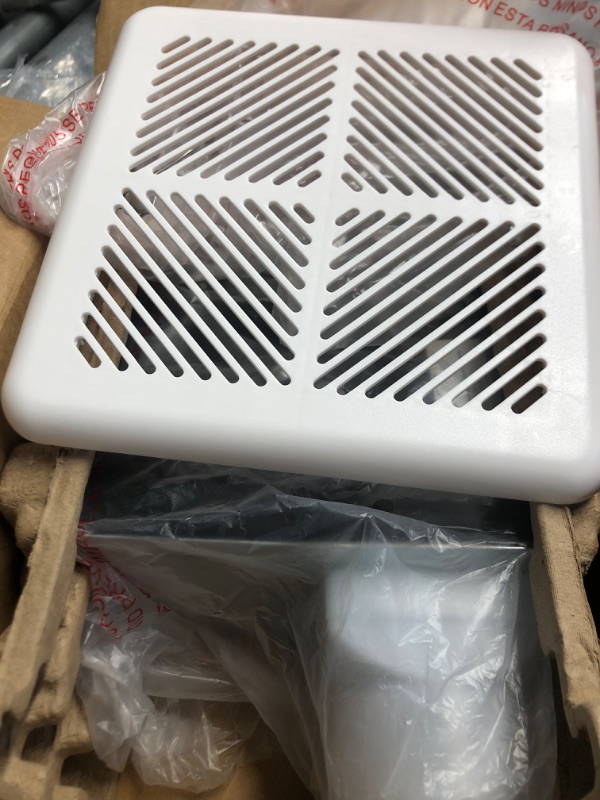 Photo 1 of (see all images) VENTECHLATION Bathroom Exhaust Fan 50CFM 1.0Sone, Quiet Bath Fan with 3inch duct for Bathroom Ceiling, Energy-Saving