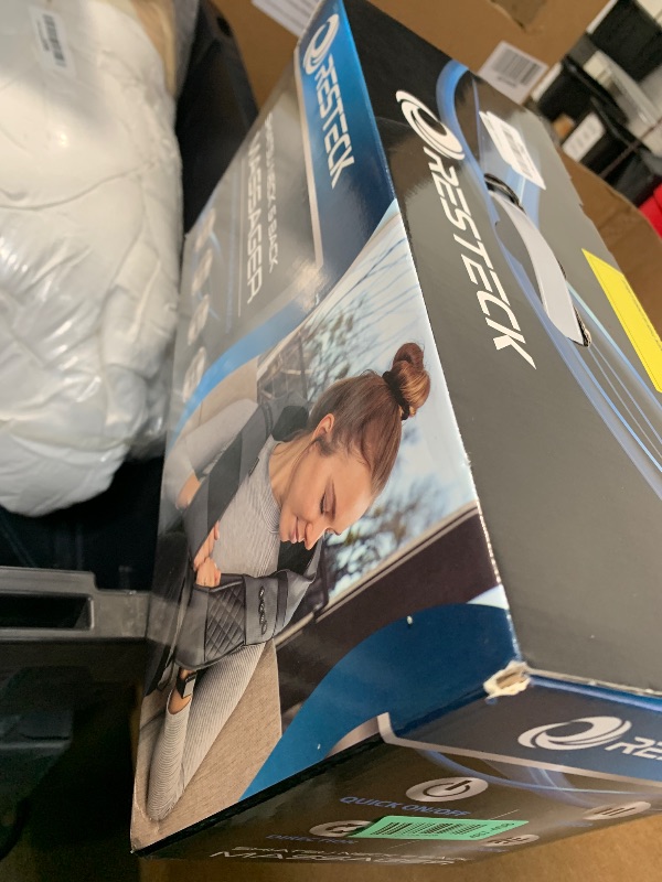 Photo 1 of ***POSSIBLY FOR PARTS/ UNTESTED*** RESTECK Massagers for Neck and Back with Heat - Deep Tissue 3D Kneading Pillow, Electric Shiatsu Shoulder Massage, Foot, Legs,Body - Relieve Muscle Pain - Office, Home & Car