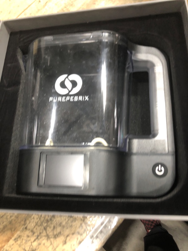 Desktop Pitcher PUREPEBRIX 2025 Desktop Hydrogen Water Bottle Generator, 72 Ounces ...