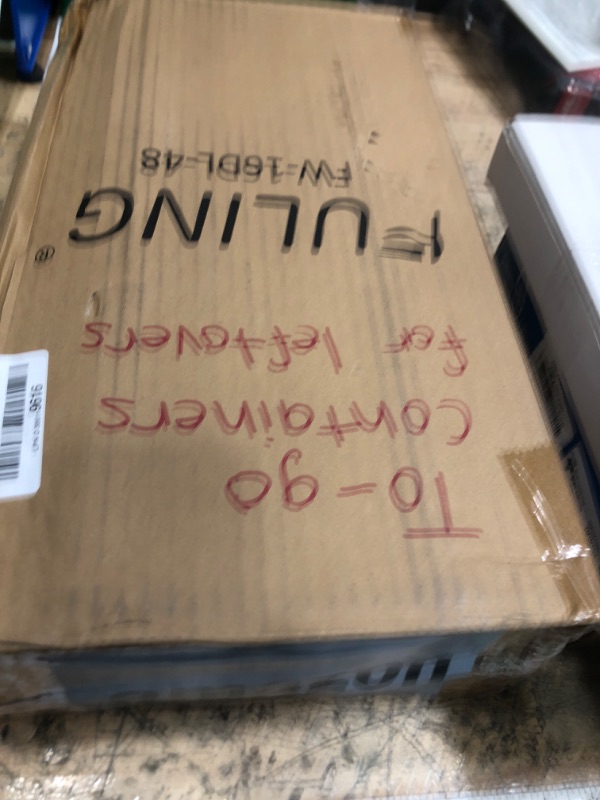 Photo 1 of [48Set - 16oz.] Plastic Deli Food Storage Containers With Plastic Lids, Disposable togo containers for soup, Meal Prep, Slime | BPA Free | Stackable | Leakproof | Microwave | Dishwasher | Freezer Safe