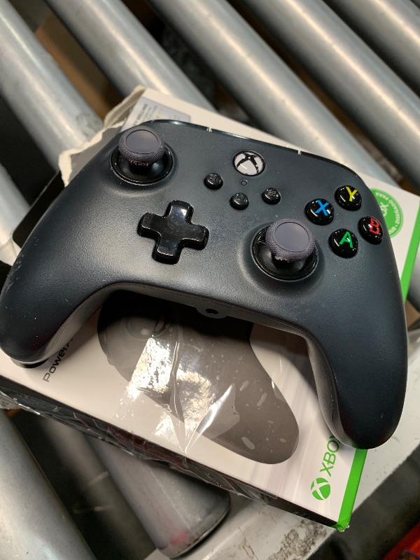 Photo 1 of (see all images) PowerA Wired Controller For Xbox Series X|S - Black, Gamepad, Video Game Controller Works with Xbox One