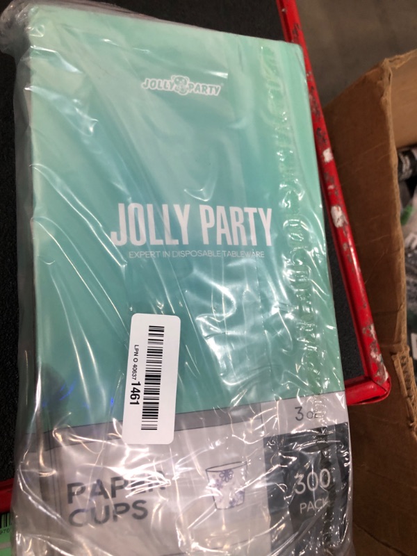 Photo 1 of [300 Pack] 3oz Disposable Bathroom Cups, Paper Mouthwash Cups, Cold Disposable Drinking Cup for Party, Picnic, BBQ, Travel, and Event, Purple Floral