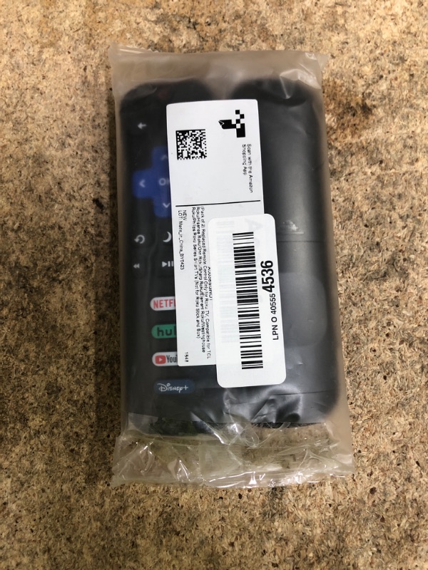 Photo 1 of (Pack of 2) Replacement Remote Control Only for Roku TV, Compatible for TCL Roku/Hisense Roku/Onn Roku/Sharp Roku/Element Roku/Westinghouse Roku/Philips Roku Smart TVs (Not for Roku Stick and Box)