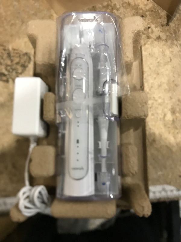 Photo 1 of (used) Waterpik Sonic-Fusion 2.0 Professional Flossing Electric Toothbrush with Water Flosser Combo In One, White SF-04, Packaging May Vary