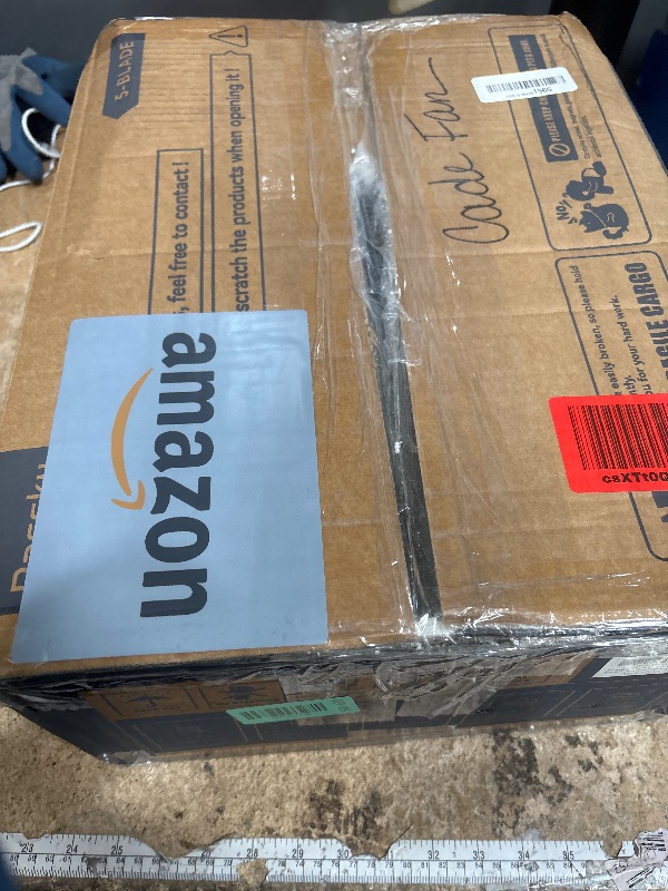 Photo 1 of **MISSING ASSEMBLY PIECES** Passky Ceiling Fans with Lights, 52 inch Sleek Ceiling Fan with Light and Remote Control, 3CCT, Dimmable, Reversible, Noiseless, Black Ceiling Fan for Bedroom, Living Room