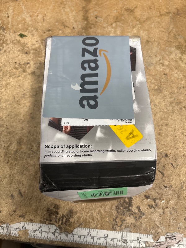 Photo 1 of Microphone Isolation Shield, Foldable Mic Sound Absorbing Foam for Condenser Microphone Mic Arm Stand Recording Equipment Studio, High Density Absorbent Foam to Filter Vocal by Frgyee