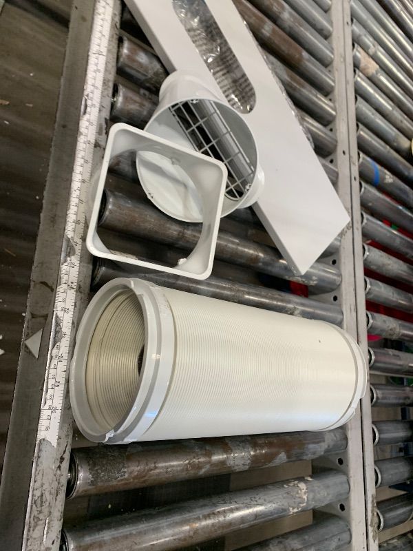 Photo 1 of *************FOR PARTS ONLY-NON-FUNCTIONAL, MISSING REMOTE**************
BLACK+DECKER Portable Air Conditioner, 8,000 BTU (3,950 BTU SACC) for Rooms up to 400 Sq. Ft., Portable AC with Follow Me Remote Control and Window Kit, BPACT08WT, White