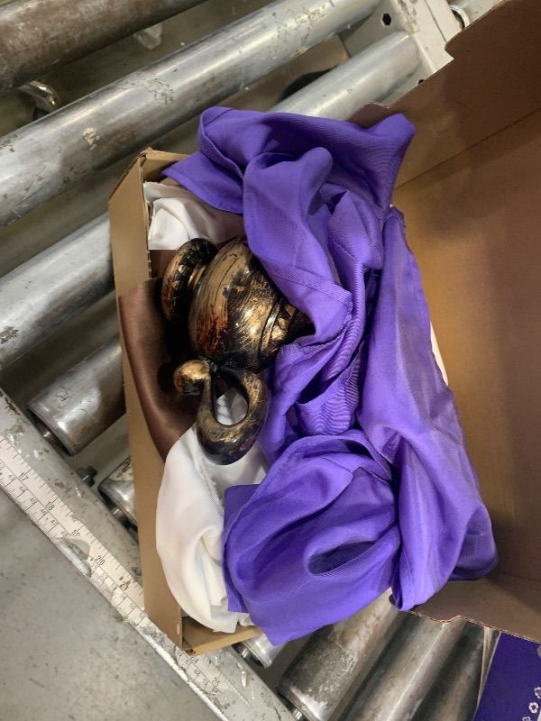 Photo 1 of ***(MISSING HAT)***Geehora Arabian Prince Costume for Men - Adjustable Polyester Set with Vest, Harem Pants & Lamp | Halloween Outfit