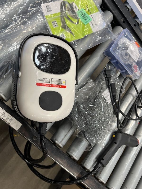 Photo 1 of Pressurized Steam Cleaner, 3-Level Adjustable Handheld Steamer Cleaning for Home, 15s Fast Heat-Up & 47.3oz Tank, 2500W Multi-Surface Portable Steamer for Floor/Grout/Car/Kitchen & Bathroom