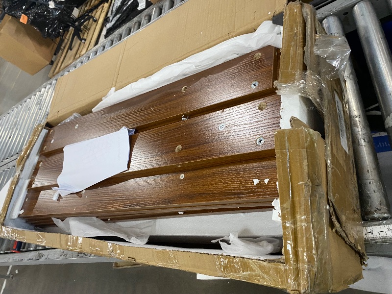 Photo 5 of LITTLE TREE 72-Inch Tall Bookcase, 6-Tier Wooden Large Bookshelf, Wide Bookcase Bookshelves, Freestanding Modern Display Shelving Unit for Living Room, Bedroom, Office, Rustic Brown