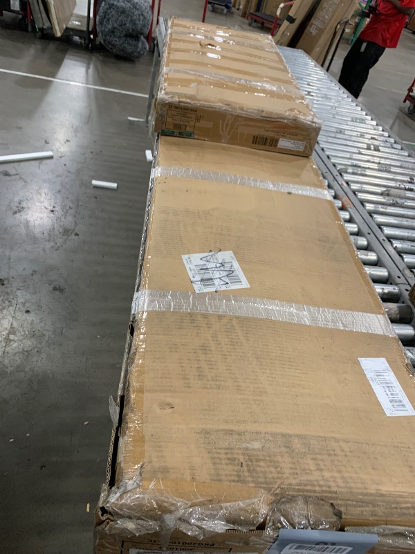 Photo 1 of ***************INCOMPLETE ITEM, THIS IS ONLY BOX #1 OUT OF 2 TOTAL*************
Backyard Discovery Buckley Hill Cedar Wood Swing Set with Wave Slide, Play Deck, Rock Wall Ladder, Belt Swings, Chalkboard, Canopy Roof, Outdoor Playset