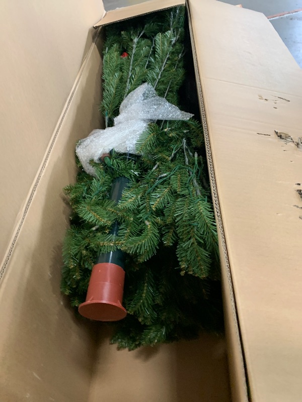 Photo 1 of *************INCOMPLETE ITEM, THIS IS ONLY BOX #1 OUT OF 2 TOTAL**************
National Tree Company 12 ft Pre-Lit Dunhill Fir Artificial Christmas Tree, 1,200 LED Lights, 7,794 Tips, PowerConnect, Foot Pedal, 10 Light Functions, Includes Stand, Green