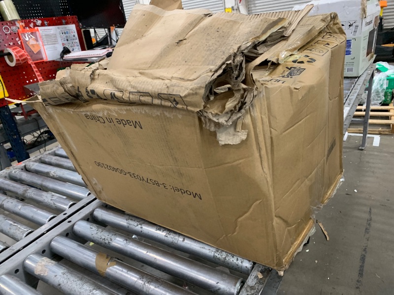 Photo 1 of ******************MISSING PARTS***************
26" H Counter Height Bar Stools Set of 3, Modern Linen Fabric Upholstered Barstools with Backrest for Kitchen Island, Gold Metal Frames, Linen