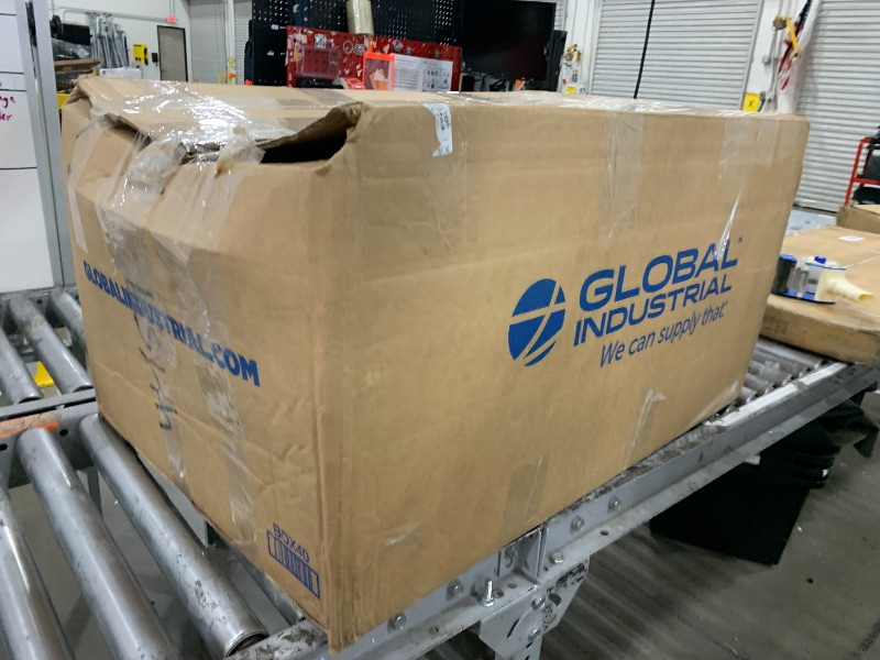 Photo 1 of ************MISSING 1 OF THE POSTS**************
Nexel Adjustable Wire Shelving Unit