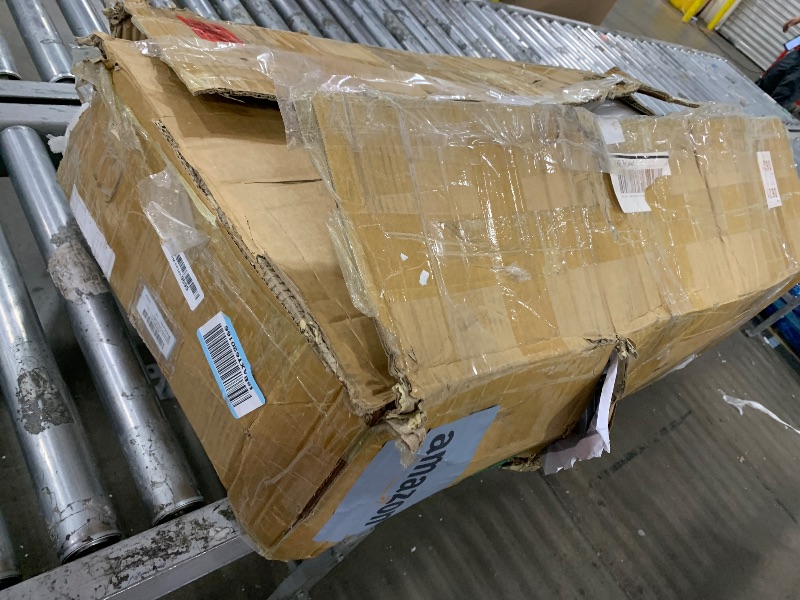 Photo 1 of Quzzil 6 Tier Christmas Tree Display Stand Shelf, 5.9 ft Christmas Village Display Wooden Ladder Bookshelf Storage Shelving Bookcase with Snow Blanket for Home Bedroom Living Room Office