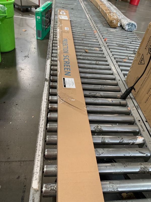 Photo 1 of ***SCREEN ONLY***110" Motorized Projector Screen - Indoor and Outdoor Movies Screen 110 inch Electric 16:9 Projector Screen W/Remote Control