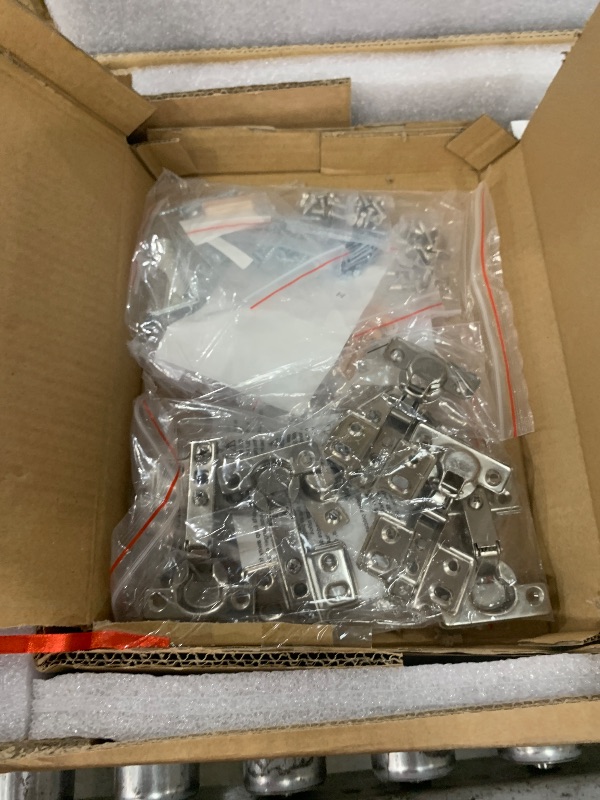 Photo 1 of *************MISSING PIECES/MINOR DINGS****************
Amazon Basics Storage Cabinet for Kitchen Pantry, White