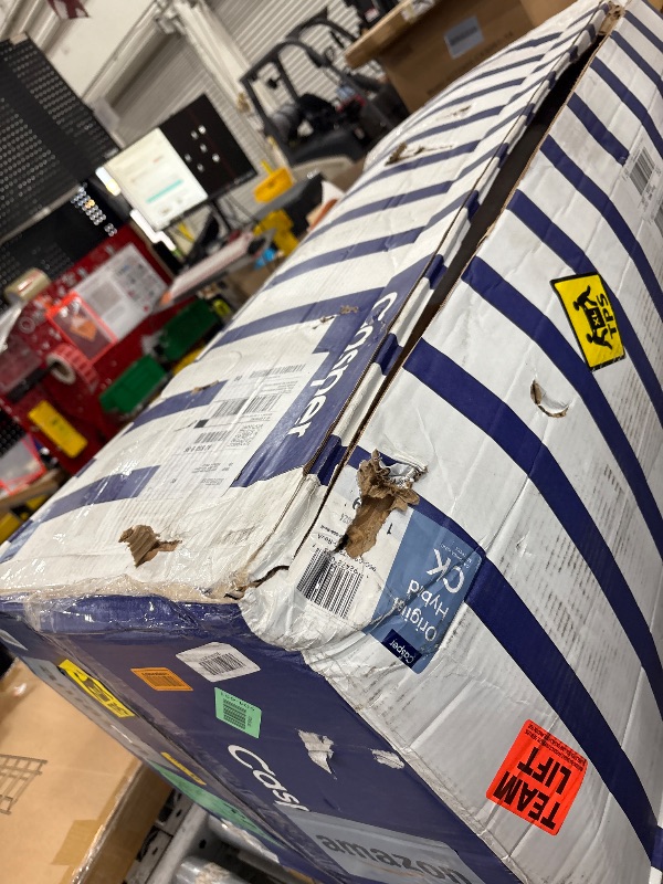 Photo 1 of *** Check Photos***. Casper Sleep Original Hybrid California King Mattress – Medium Feel with Zoned Support – Motion Isolation – Breathable, Cooling Memory Foam – 100-Night Trial – CertiPUR-US