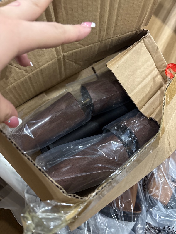 Photo 1 of *** NEED TRUCK FOR PICKUP***.   GarveeHome Pu Leather Sofa, 85" Mid-Century Modern Couch, 3-Seater Sofa with Wide Armrests and Comfy Cushions, Deep Seat Leather Couch for Living Room, Bedroom, Office