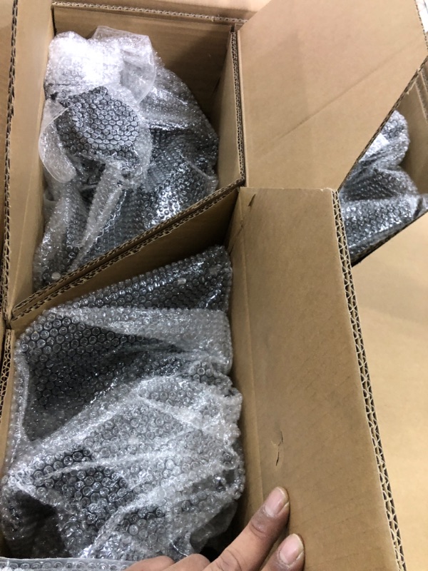 Photo 1 of *** PARTIAL SET - MISSING RUNNING BOARDS *** Rough Country Power Running Boards with LED Step Lights for Chevy Silverado & GMC Sierra 1500/2500HD/3500HD (2019-2025) Crew Cab - Electric Powerstep & Retractable Truck Steps