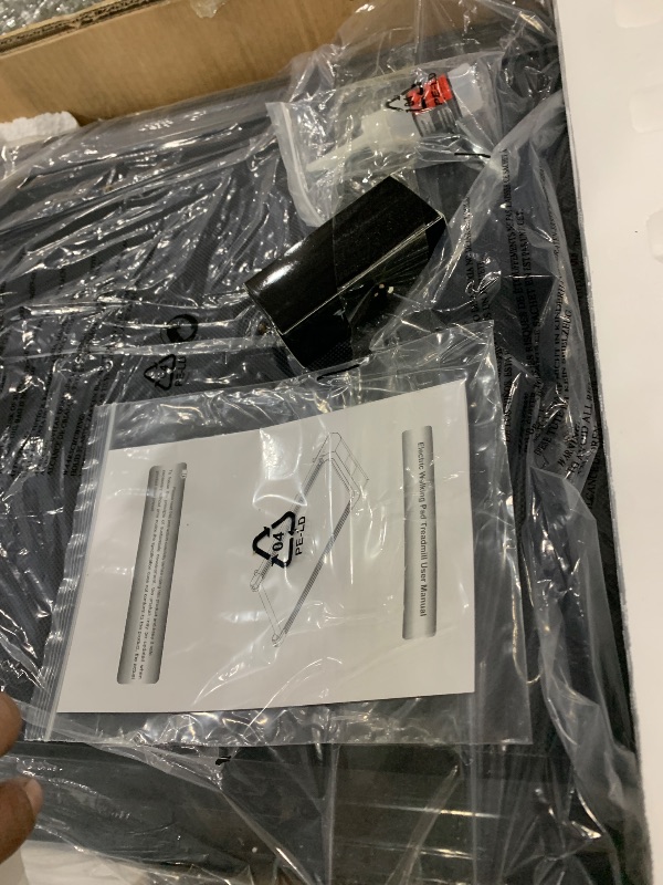 Photo 1 of **PARTS ONLY*** Hivvtui Walking Pad, Under Desk Treadmill for Home Office, 2.5HP Walking Pad with 300lb Weight Capacity, Portable Teadmill with Remote Control, LED Display