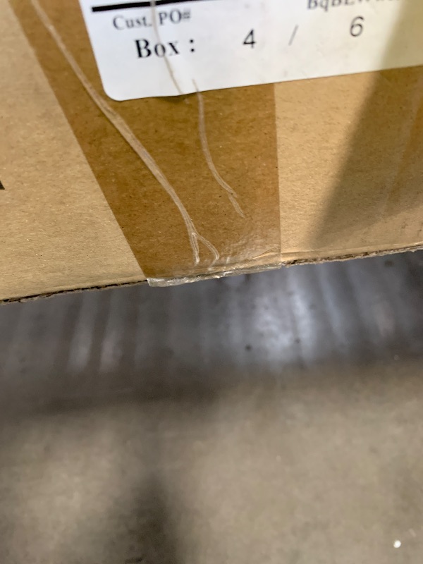 Photo 1 of ***Missing boxes 1 and 3 - 4 Boxes ***Sunset Trading Andrews 7 Piece 48" Round or 66" Oval Extendable Butterfly Leaf Table | Antique White and Chestnut Brown | Seats 6 Dining Room Sets, Two Size Extension,DLU-ADW4866-C12-AW7P