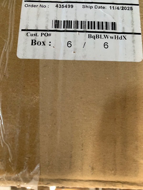Photo 1 of ***Missing boxes 1 and 3 - 4 Boxes ***Sunset Trading Andrews 7 Piece 48" Round or 66" Oval Extendable Butterfly Leaf Table | Antique White and Chestnut Brown | Seats 6 Dining Room Sets, Two Size Extension,DLU-ADW4866-C12-AW7P