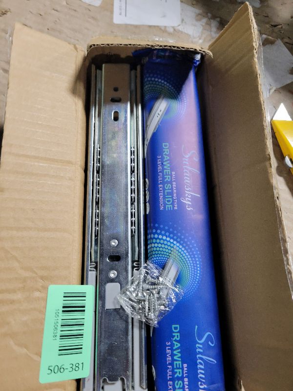 Photo 1 of 10 inch Drawer Slides 4 Pairs (8pcs) Soft Self Close Full Extension Ball Bearing Drawer Rails Side Mount Metal Dresser Runners for File Cabinet Trash Can Kitchen Wardrobe Glides 10" 100 LB Capacity