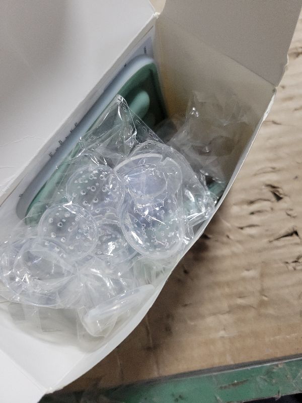 Photo 1 of 2 Pack Silicone Baby Fruit Feeder with Mini Freezer Tray, Breastmilk Popsicle Molds for Baby Teething Relief, Fresh Food Feeder for Safe Infant Self Feeding, Extra Food Pouches