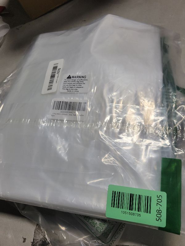 Photo 1 of 2 Pcs 98.4 x 59 Inches Large Balloon Bags for Transport, Christmas Tree Disposal and Storage Bag, Clear Balloon Drop Bag, Giant Carrying Storage Bags for Wedding Birthday Party Supplies