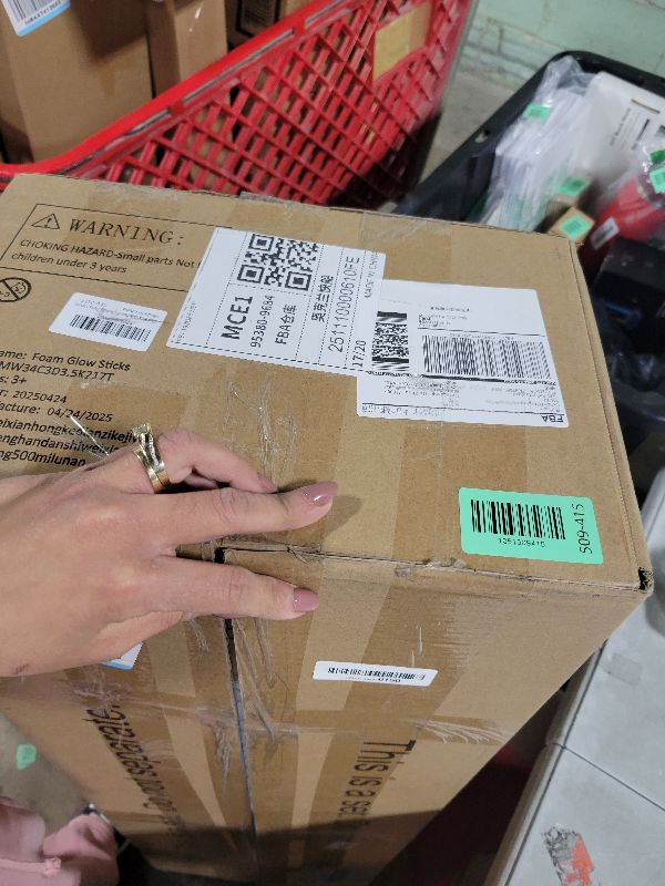 Photo 1 of 217 PCS Glow Sticks Bulk Party Pack, Foam Glow Sticks, Glow In The Dark Party Supplies, Foam Light up Sticks with 3 Modes Colorful Flashing, Foam Glow Sticks Bulk for Wedding, Party, Birthday, Raves