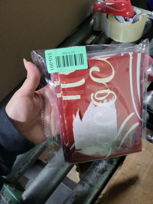 Photo 1 of Akide Hot Cocoa Bar Tablecloth 3 Pack Disposable Christmas Table Cloth Rectangle for Christmas Party Winter Wonderland Birthday Baby Shower It's Cold Outside New Year Party Decorations (Red)