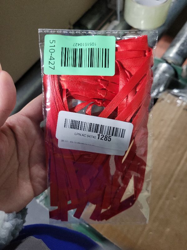 Photo 1 of 20 PCS Red Bow Cupcake Toppers?Red Ribbon Bow Cake Decorations?Bowknot Ribbons Coquette, High Footed Cup Balloon Wall Party Decorations?Bridal Wedding Cake Dessert Baby Party Supplies