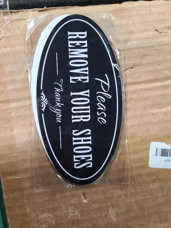 Photo 1 of 2 PACK Do Not Flush Anything Except Toilet Paper Bathroom Sign for Business Wall Set, Airbnb Essentials for Hosts, Guest Restroom Must Haves, Self-Adhesive Door Labels