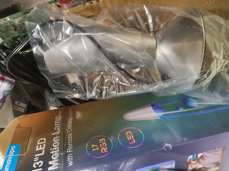 Photo 1 of 17 Colors Changing Liquid Motion Lamp with Remote: 13.5" LED Night Light for Kids Adults - Relaxing Table lamp for Bedroom Office - Glitter Mood Lighting for Home Decor Christmas Decorations Indoor